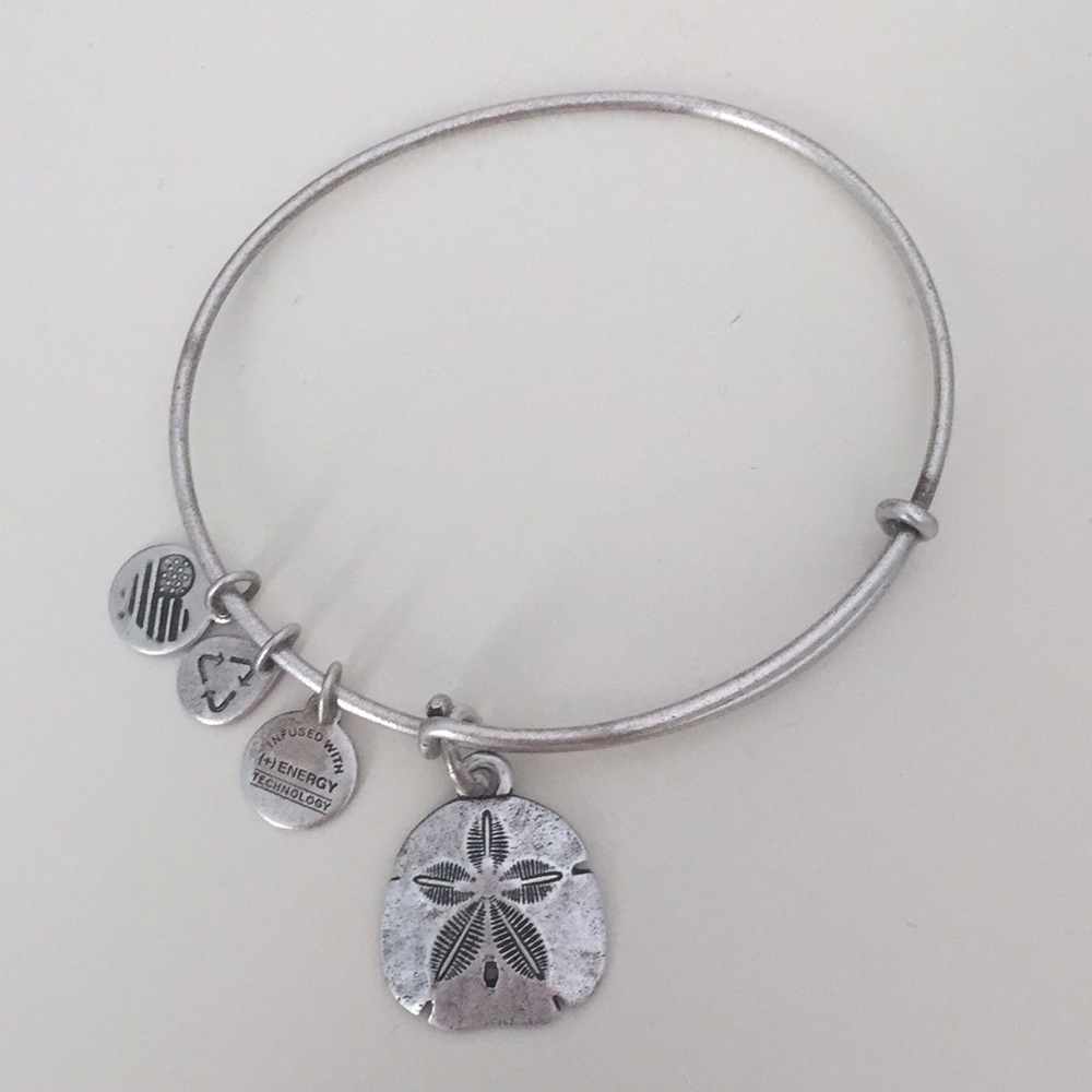 Alex And Ani Sand Dollar Charm Bracelet